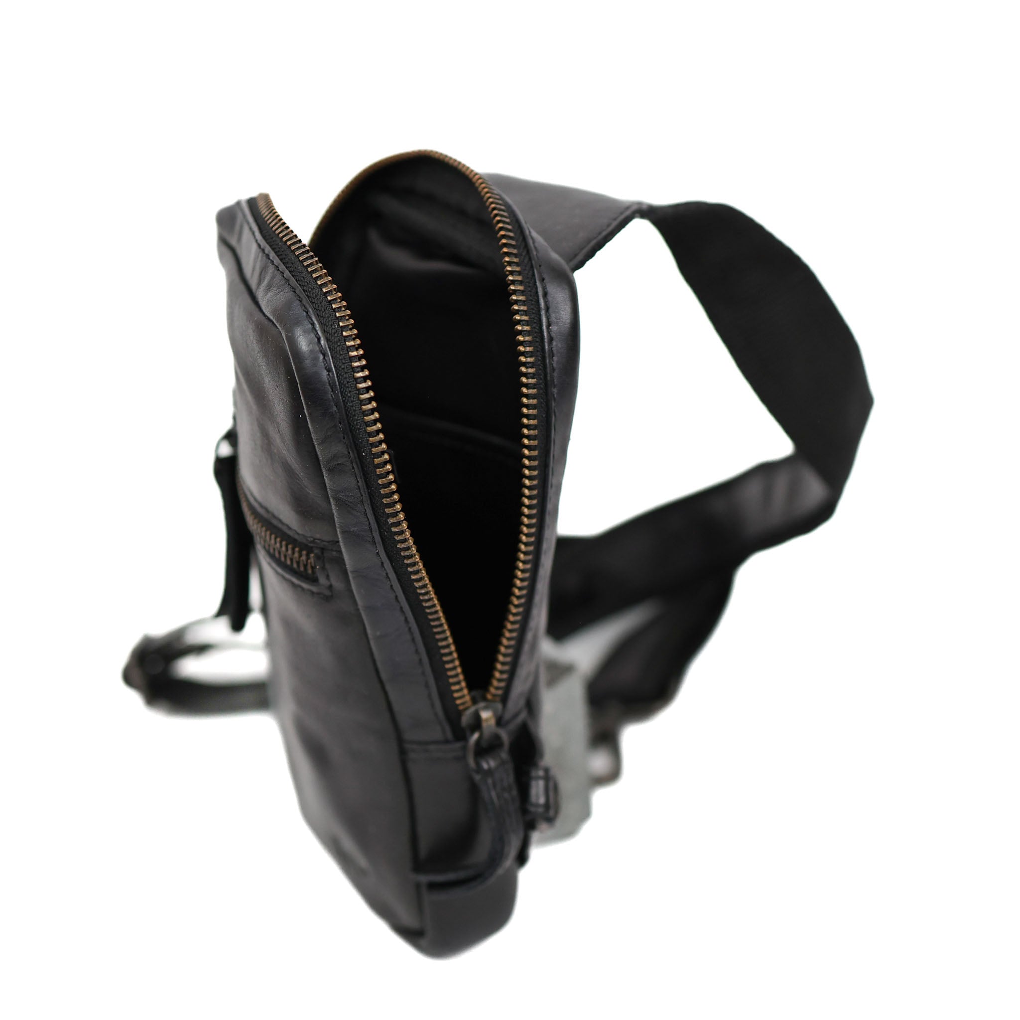 Klein crossbody tasje 'Nikki' zwart Zwart