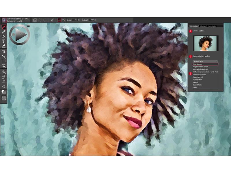Corel Painter Essentials 8 ESD, Vollversion Einsteiger-Malprogramm für Windows