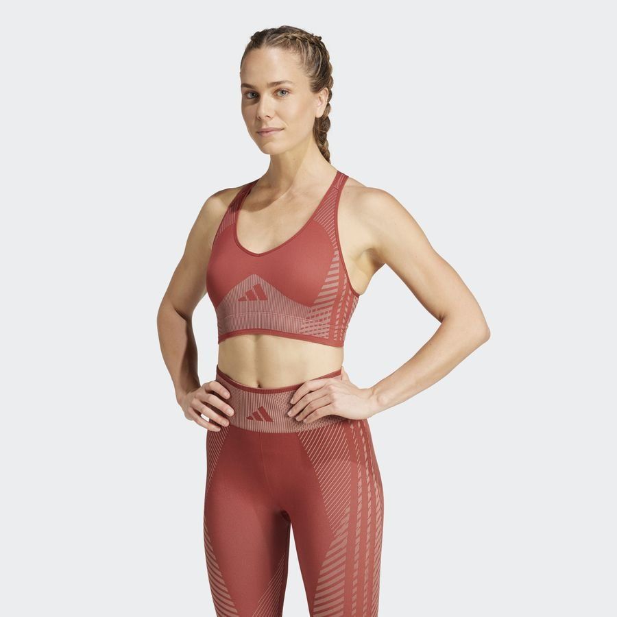 Adidas Brassière AEROKNIT Training Maintien léger