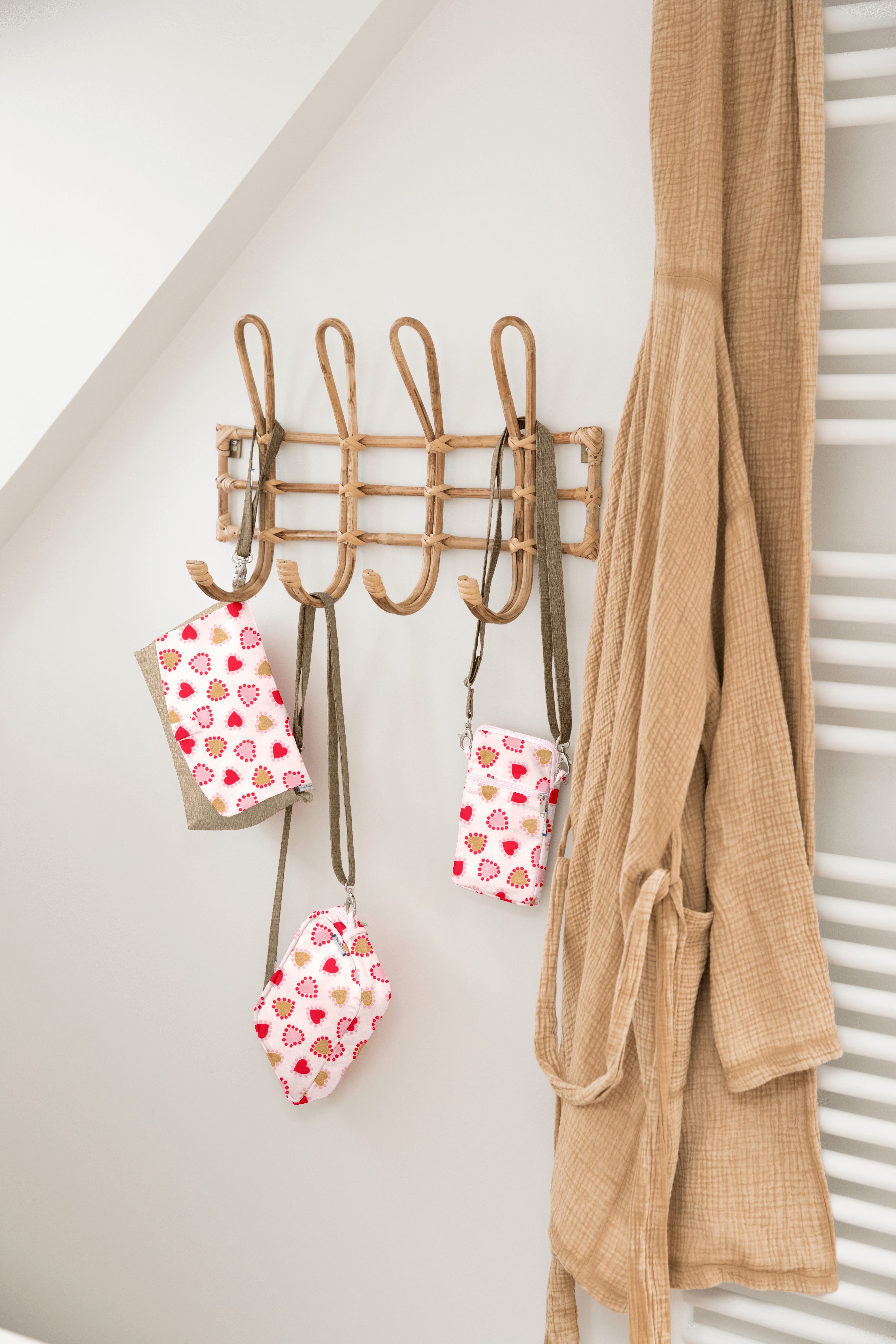 Pochette Banane Petits Coeurs