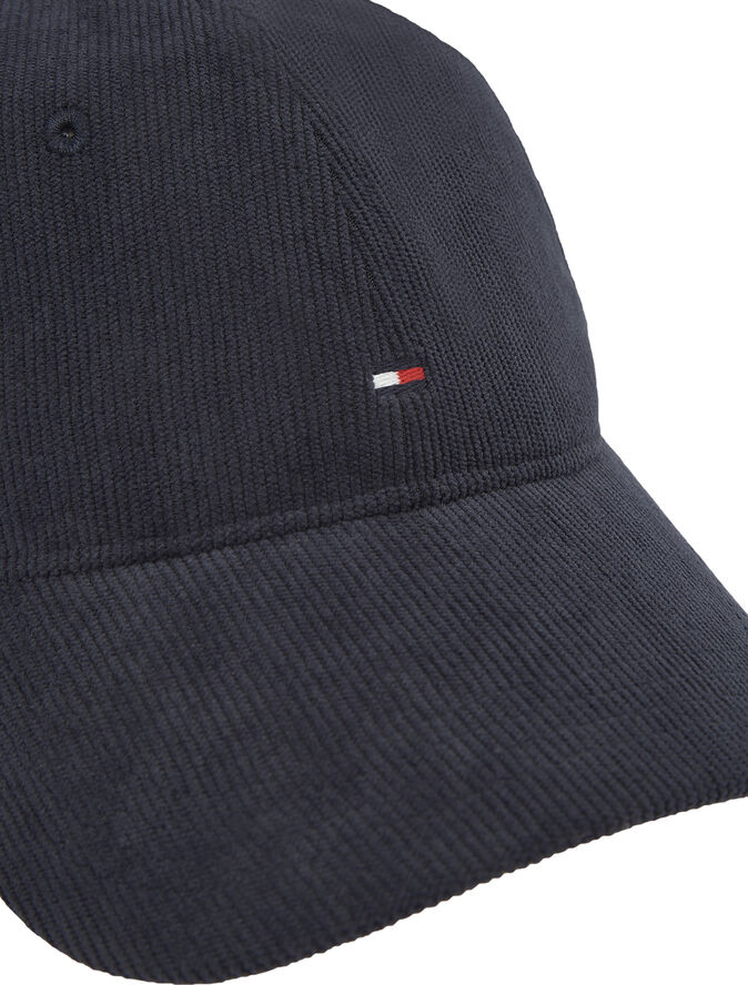 Tommy Hilfiger TH FLAG CORDUROY SOFT 6 PANEL Space blue