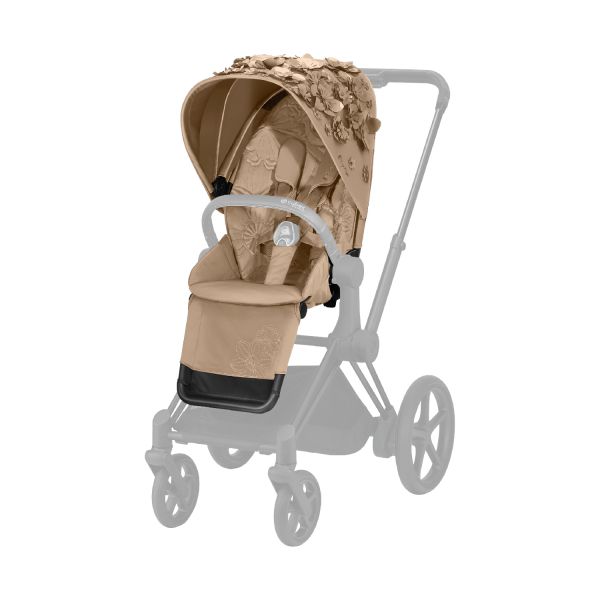 Cybex Priam 4 Simply Flowers Seat Pack Beige