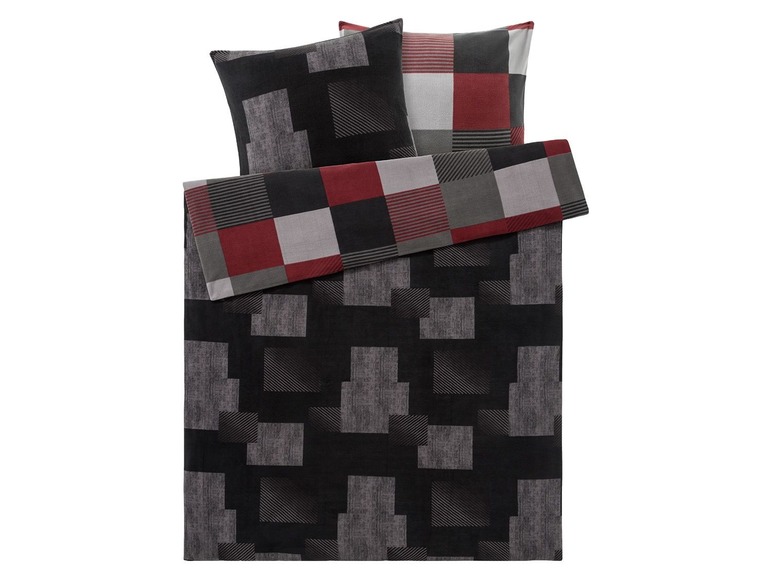 Draaibaar microvezel-fleece beddengoed 240 x 220 cm