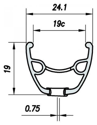 ROUE VTT 26  AR BLOCAGE K7 JANTE NOIR MACH1 NEO.MOY. SHIM.M475 DISQUE 8/9/10V