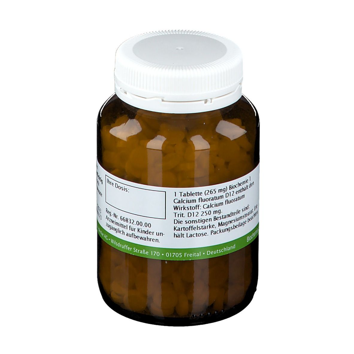 Bombastus Biochemie 1 Calcium fluoratum D 12 Tabletten
