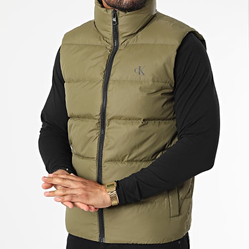 Doudoune Sans Manches Essential Down 9055 Vert Kaki