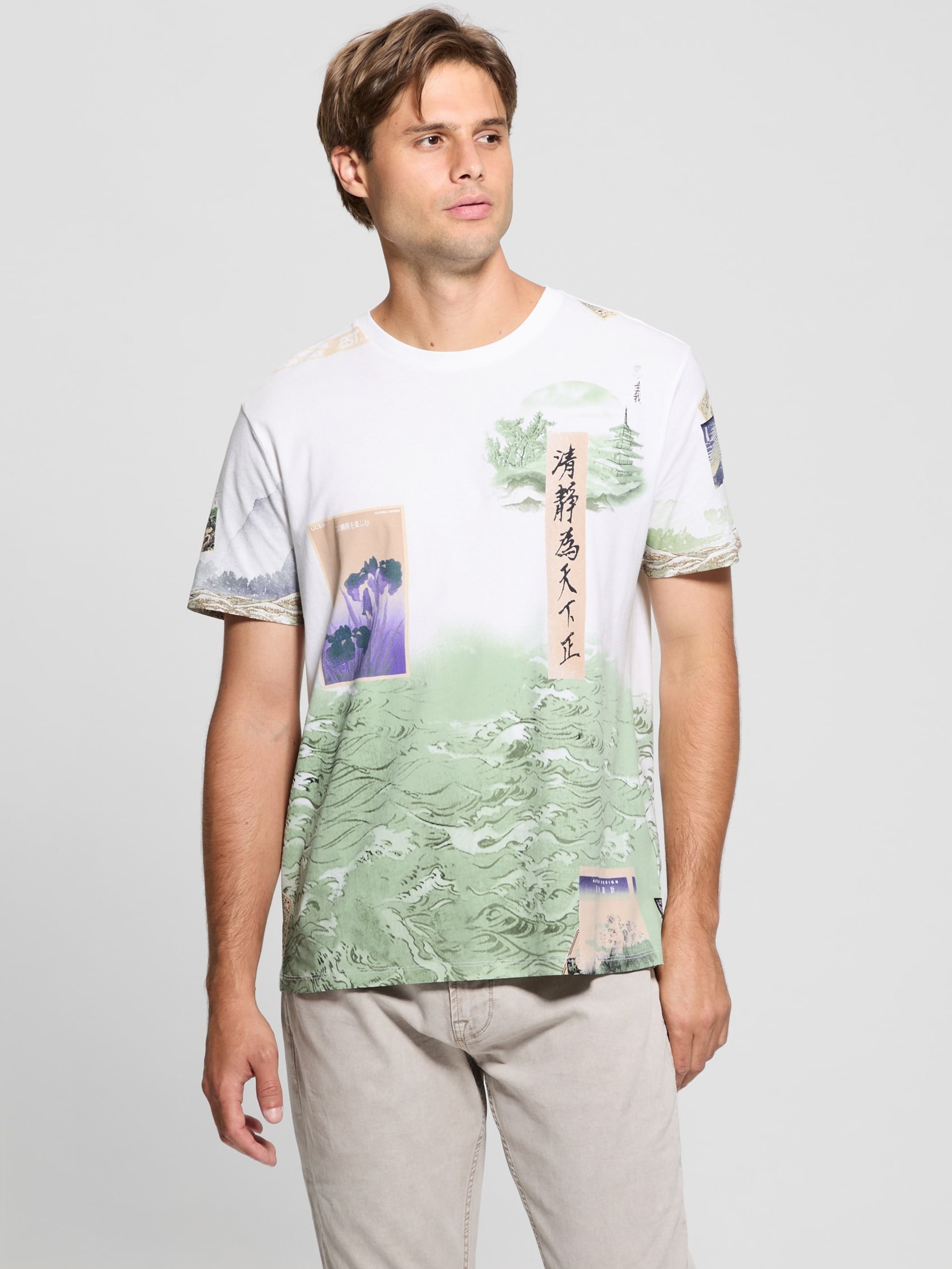Camiseta com estampa Eco Daydream
