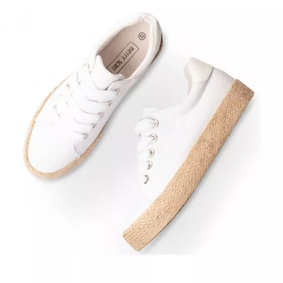 Espadrilles BLANC MERRY SCOTT
