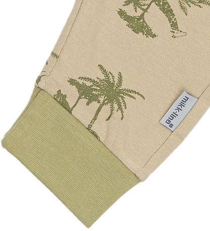 Mikk-Line Leggings - 2er-Pack - Grau Green