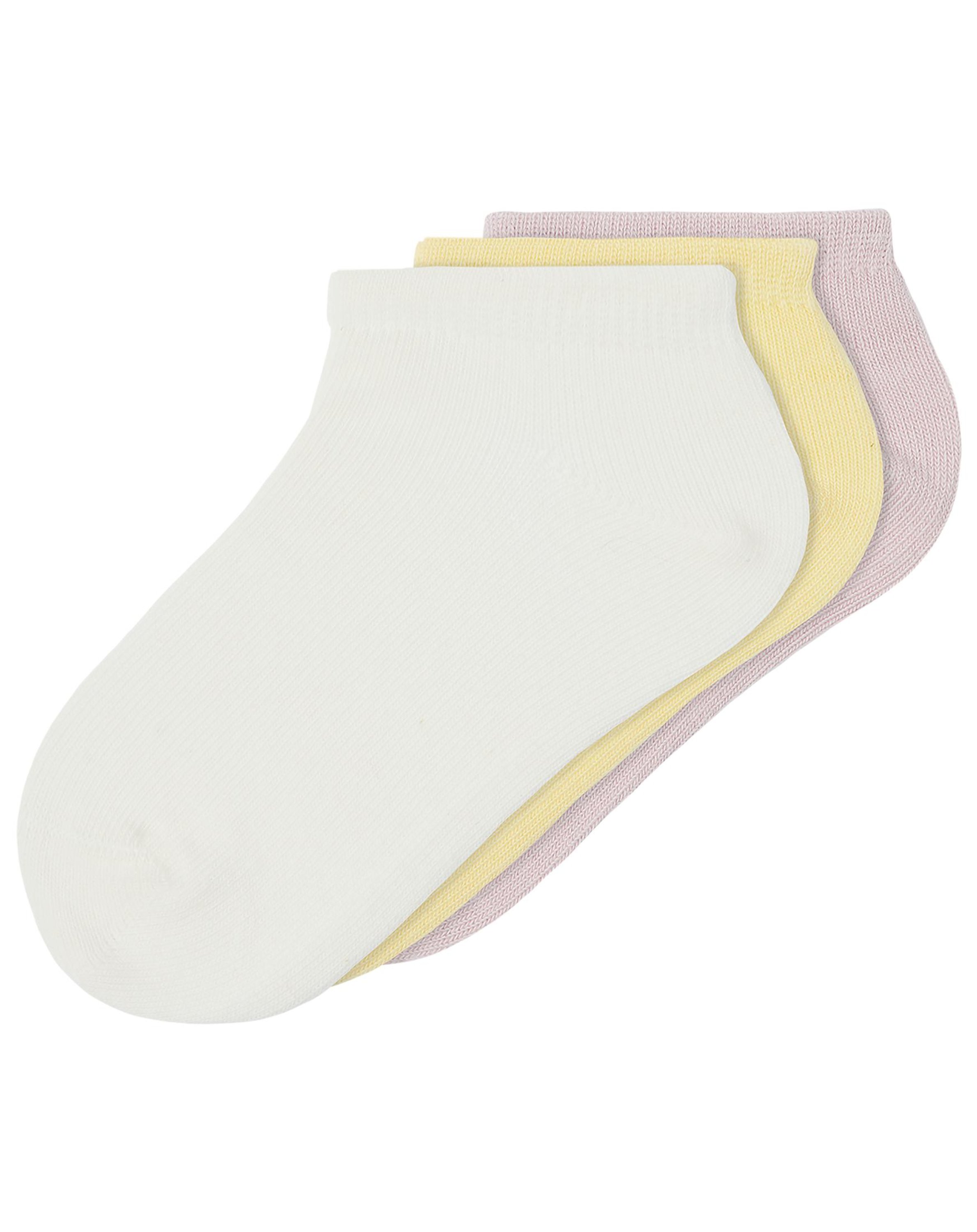 Sneaker-Socken NMFVILMA 3er-Pack in double cream