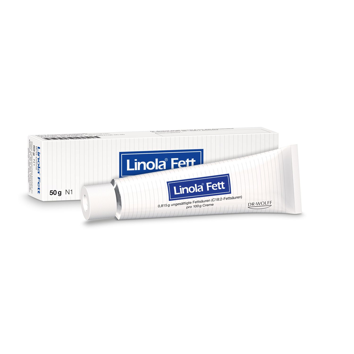 Linola Fett - Fettcreme für sehr trockene, rissige oder juckende Haut und bei Neurodermitis