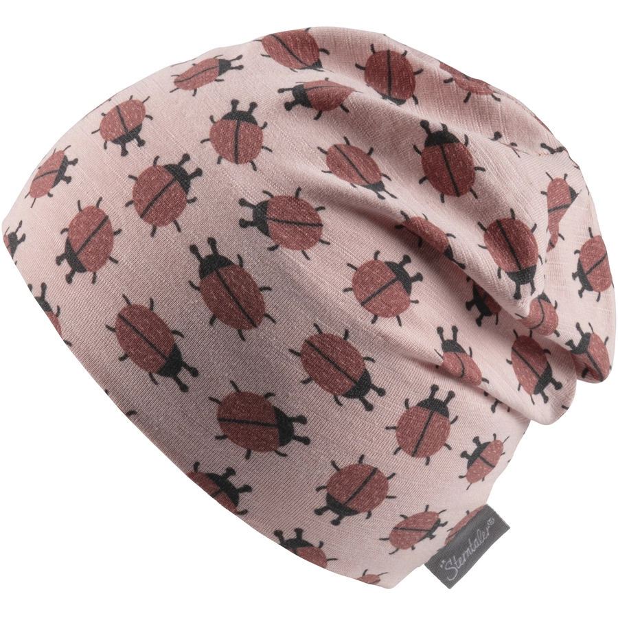 Sterntaler Slouch-Beanie Marienkäfer zartrosa