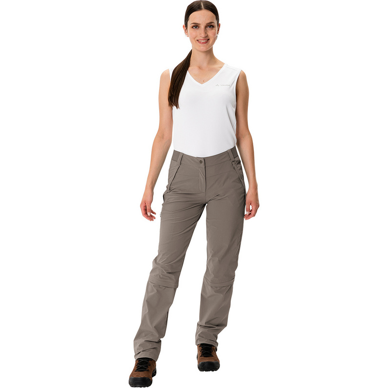 Vaude Damen Farley Stretch Capri T-Zip III Hose