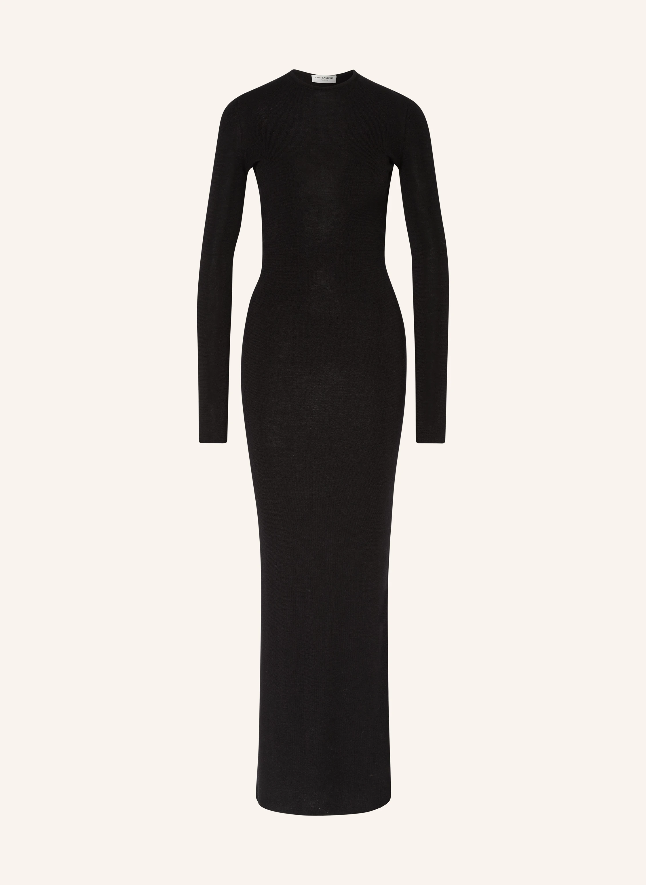 SAINT LAURENT Strickkleid mit Cashmere und Seide