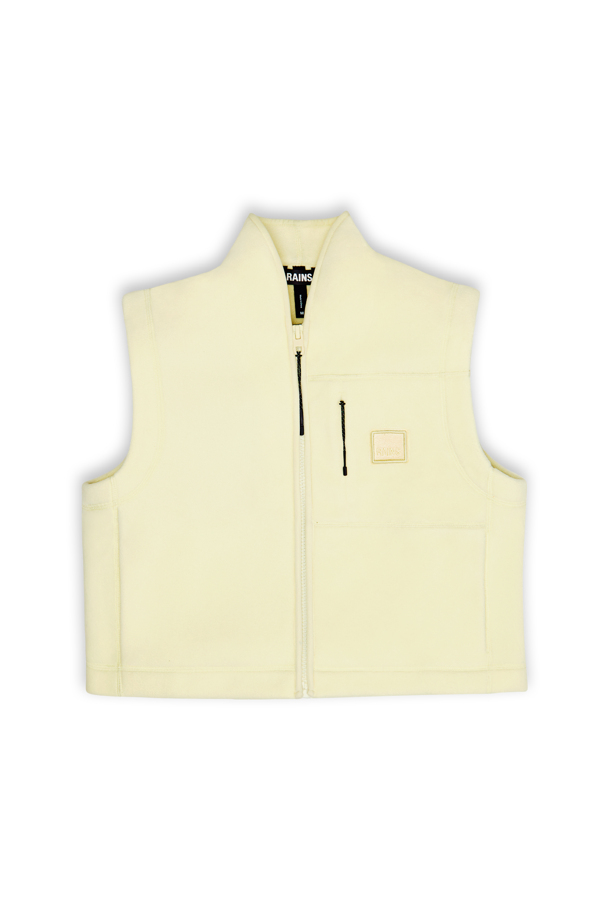 RAINS Veste Fleece Jaune