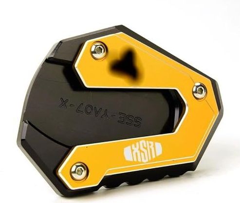 Zijbeugel Voor Ya-Maha XSR 700 XSR700 XSR 900 XSR900 2014-2023 2021 2022 Motorfiets Accessoires Zijstandaard Vergroten Pad (Kleur : Goud)