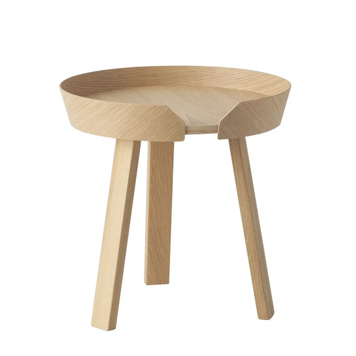 Muuto - Around Beistelltisch, Ø 45 cm, anthrazit