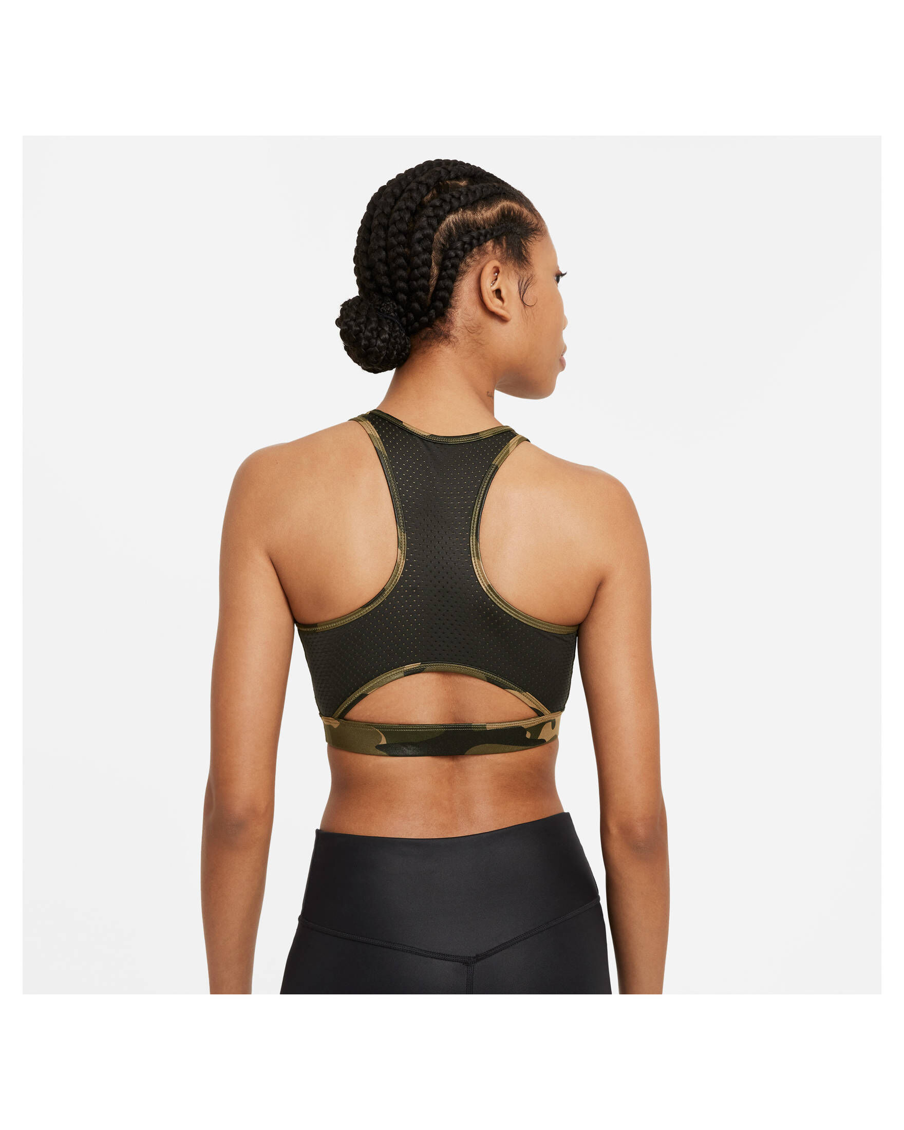 Nike| Damen Sport-BH DRI-FIT SWOOSH CAMO