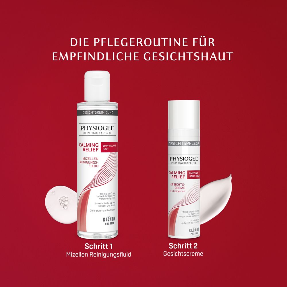 PHYSIOGEL® Calming Relief Mizellen Reinigungsfluid 200ml - empfindliche Haut