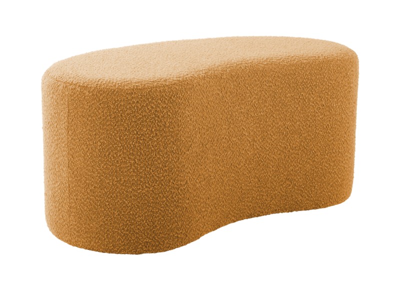 Pouf Ada Wave LM2175TP Taupe grey