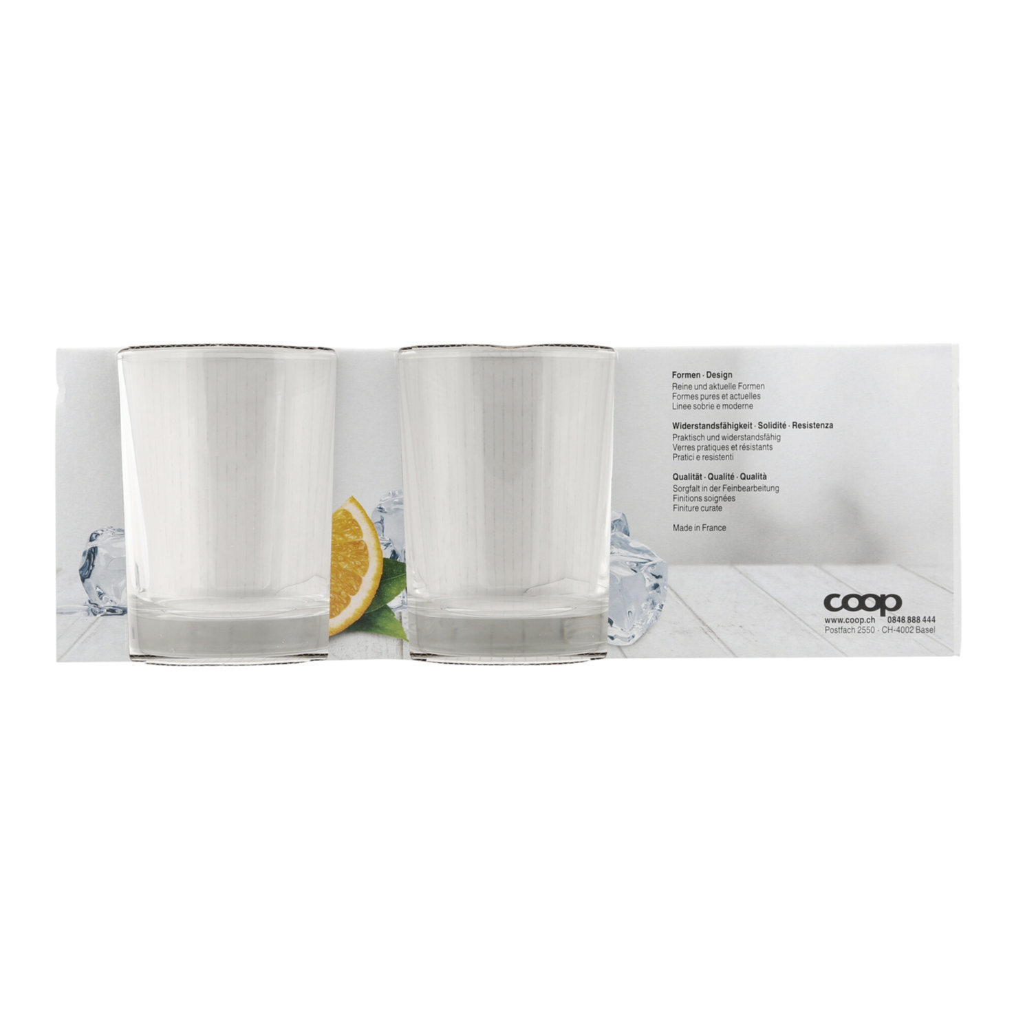 Prix Garantie Wassergläser 25cl 3 Stück