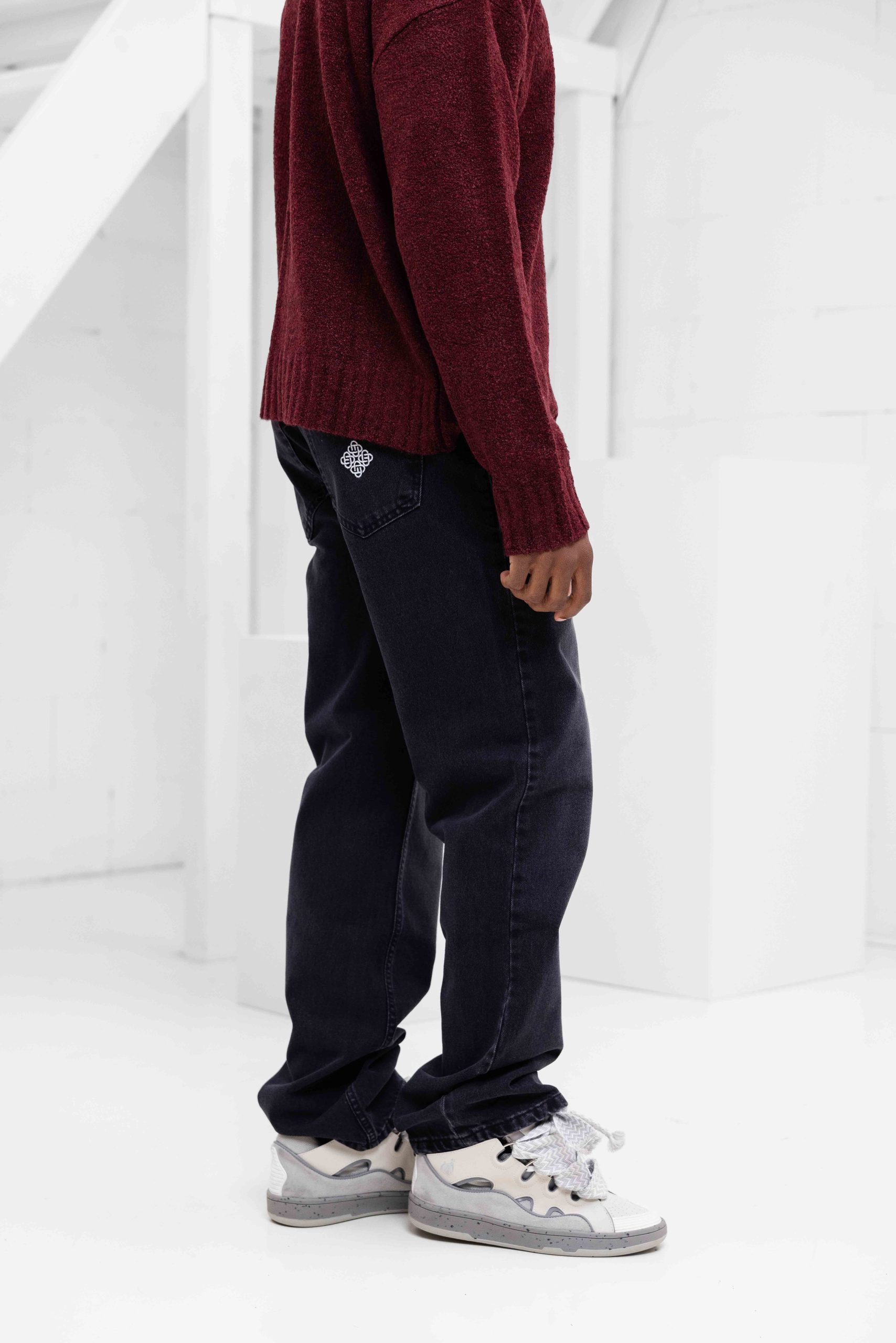 Equalité Signature Straight Fit Jeans Heren Zwart