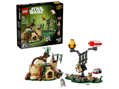 LEGO SMART Play™: Yoda's hut en Jedi training (75422)