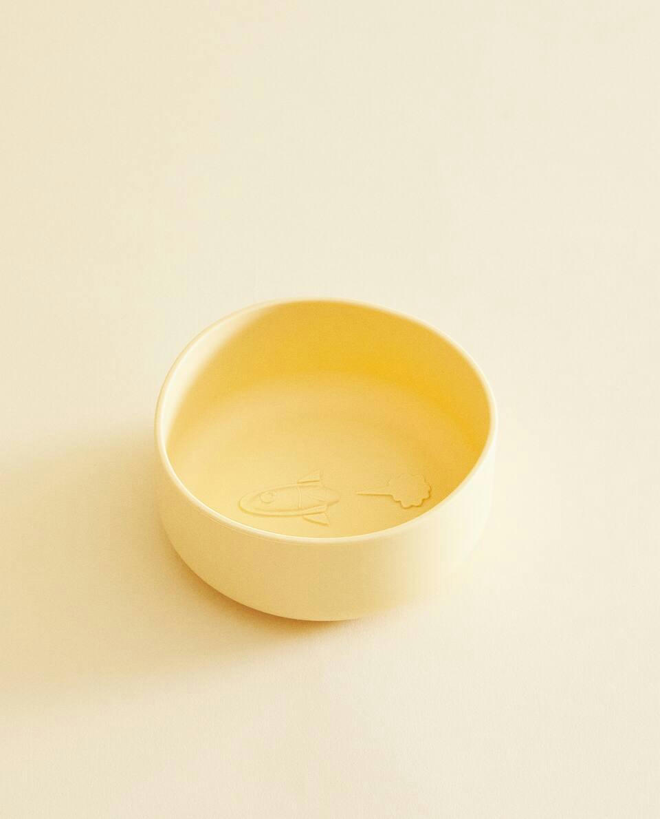 TIGELA DE SILICONE COM FOGUETES