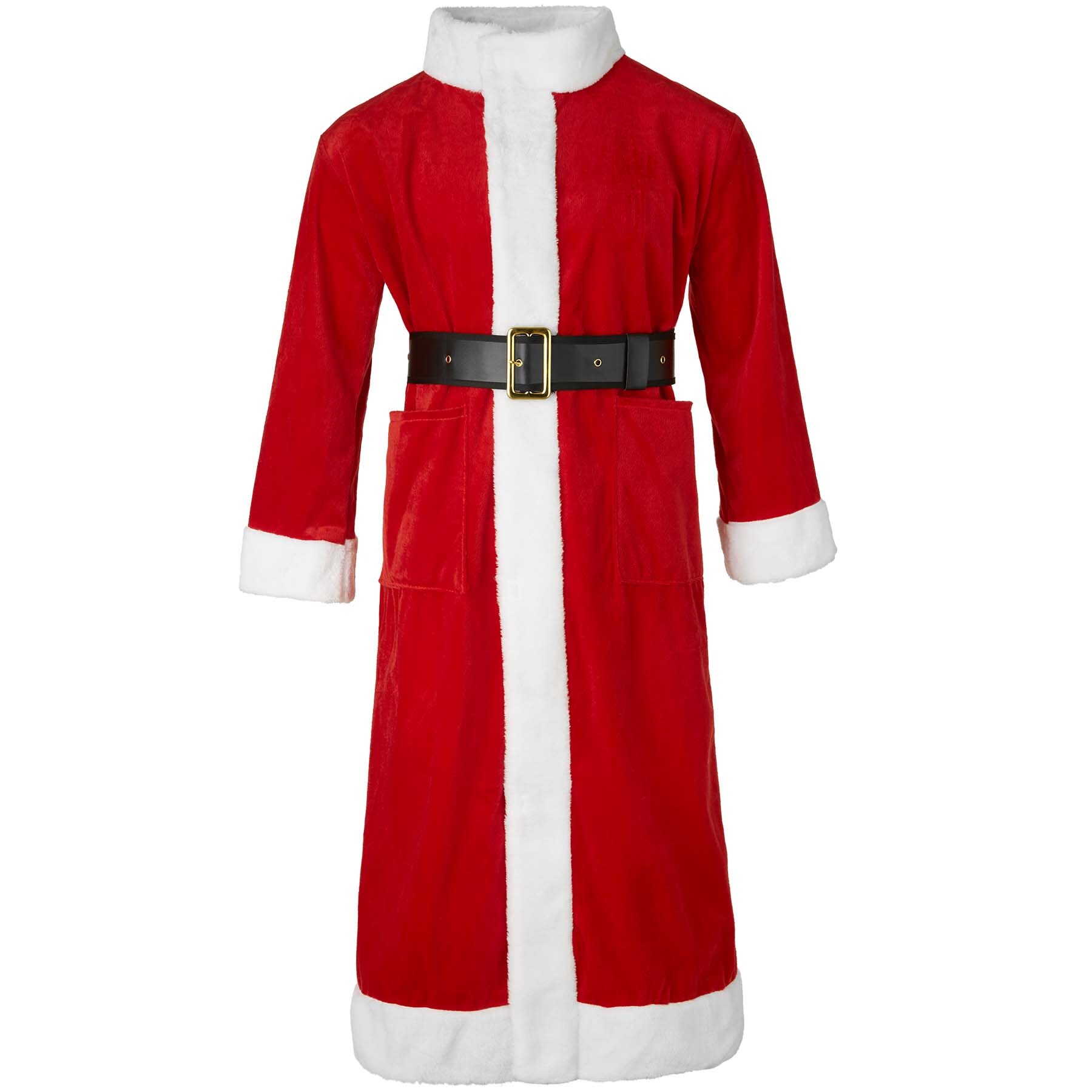 tectake® Mantel Weihnachtsmann klassisch