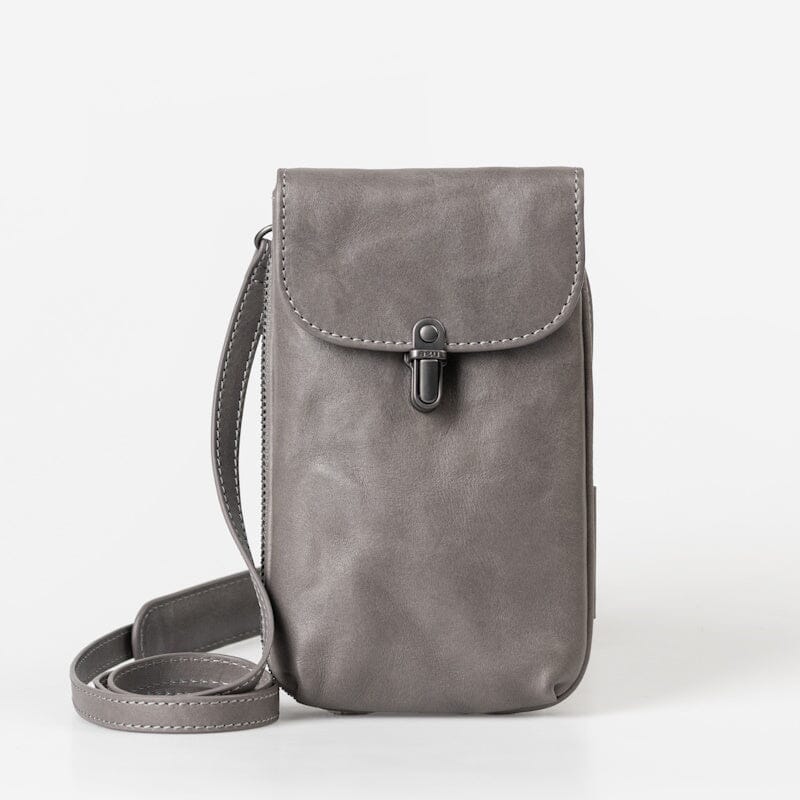 Aunts & Uncles Grandma's Luxury Club Mrs. Lemon Twist Telefoontasje Oyster Grey