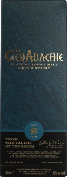 GLENALLACHIE 8 YEARS SINGLE MALT 70CL