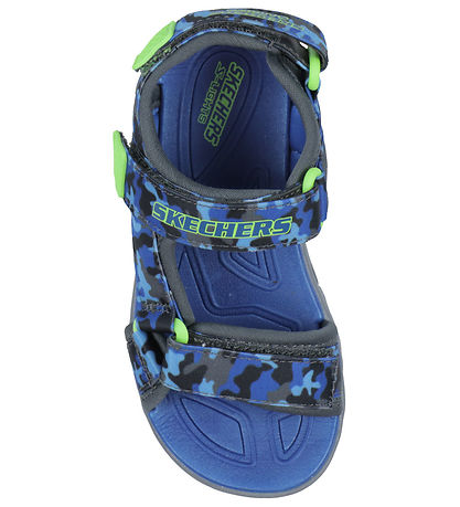 Skechers Sandaler m. Lys - Hypno-Splash - Blåe Lime