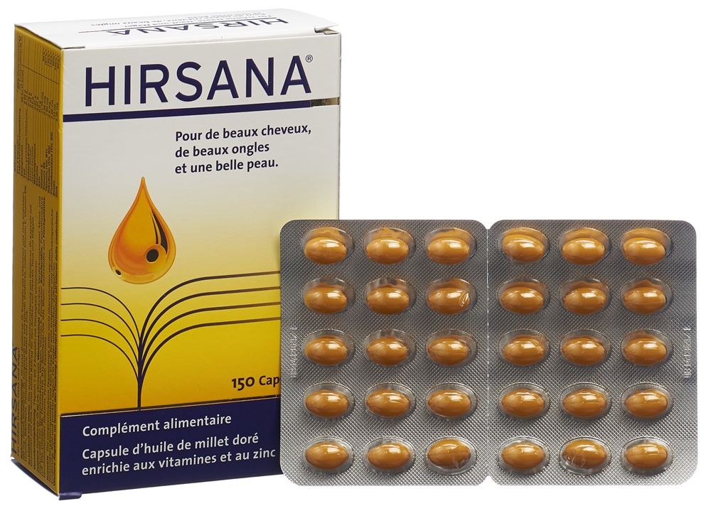 HIRSANA Goldhirse-Öl-Kapseln Kaps 150 Stk