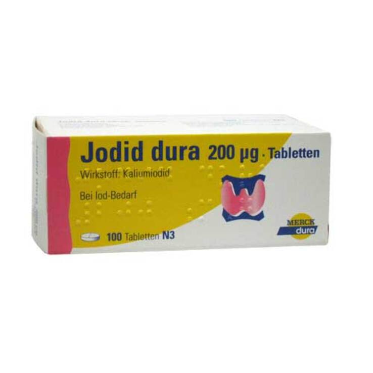 Jodid dura 200 µg Tabletten, 100 St