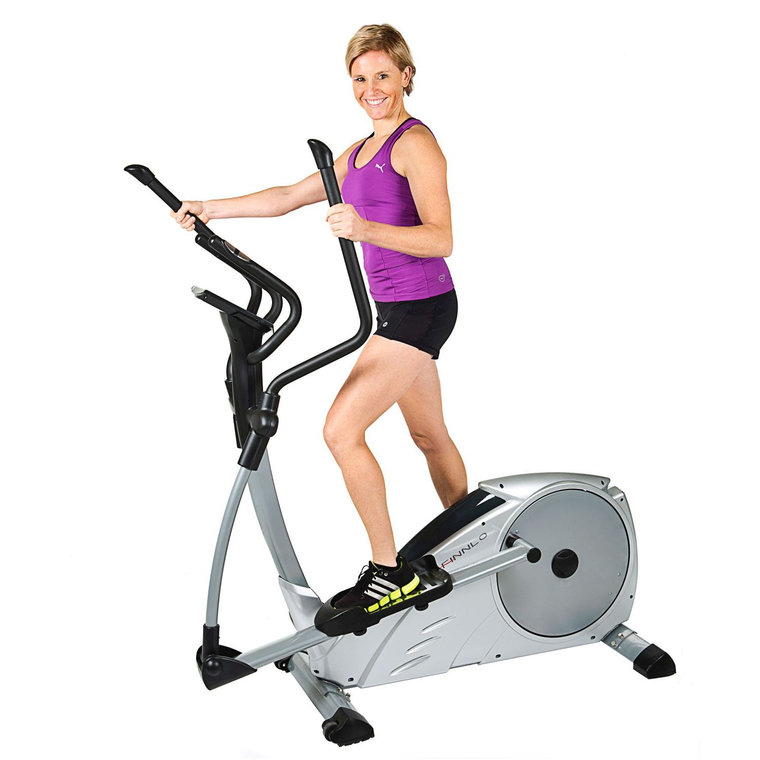 Treinador elíptico Loxon III Finnlo, montagem profissional opcional (custo extra)