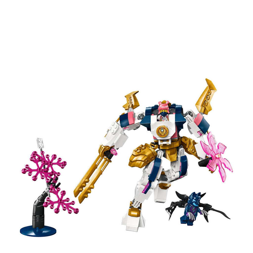 Zeer fijn! Zowel hoofdpersonage als accessoiresSora's elementaire techmecha Ninja Rollenspel Speelgoed voor Kinderen 71807