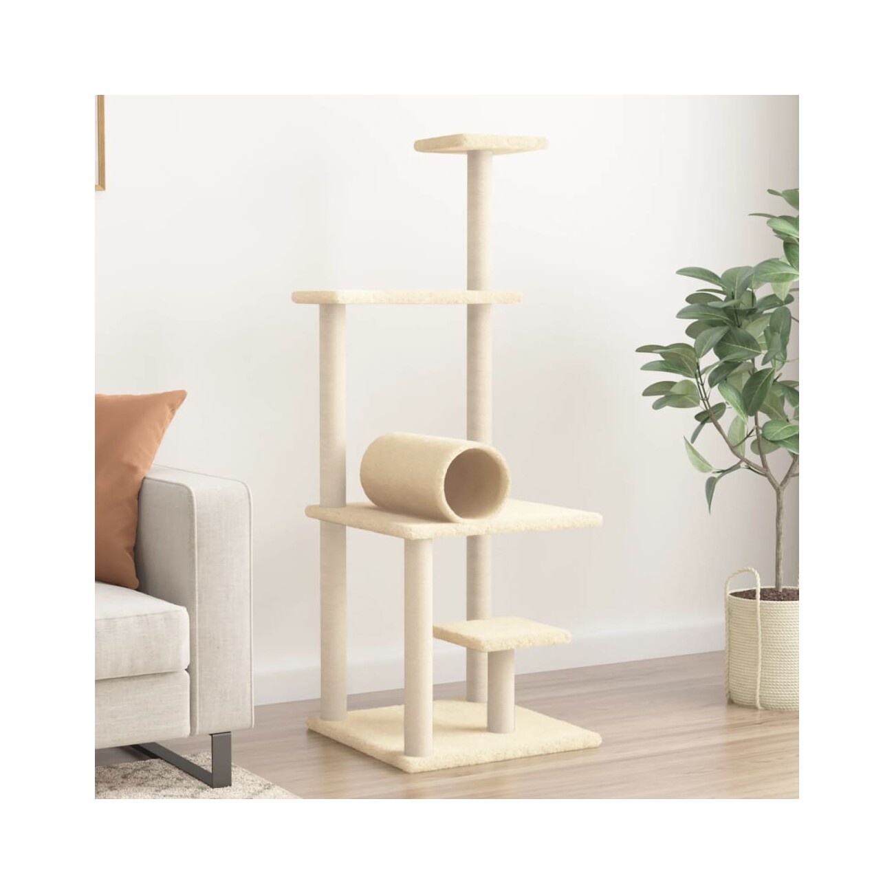 VidaXL Kratzbaum creme