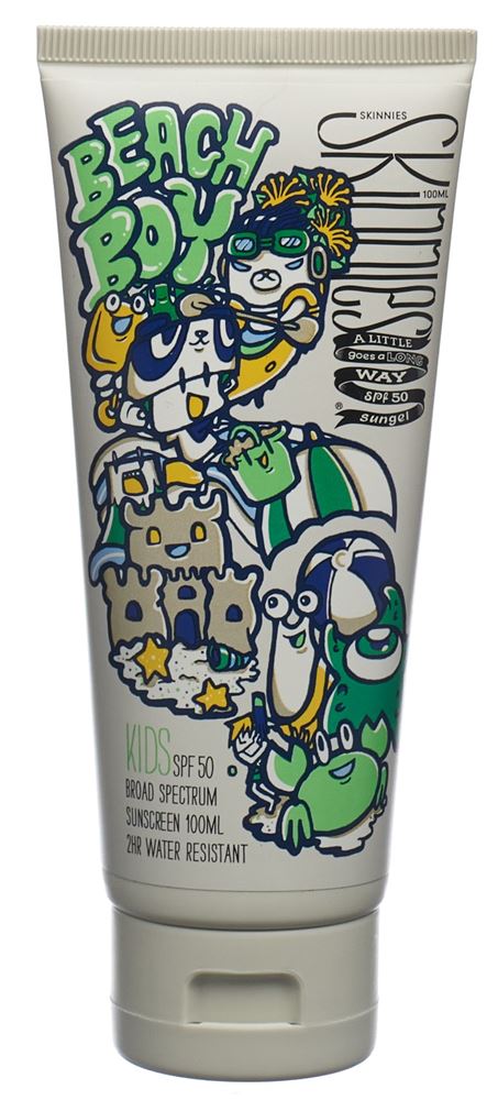 SKINNIES Sonnengel Kids<br>100 ml, Tube, Gel, Beach Boy SPF50