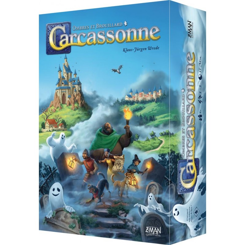 Carcassonne - Ombres et brouillard