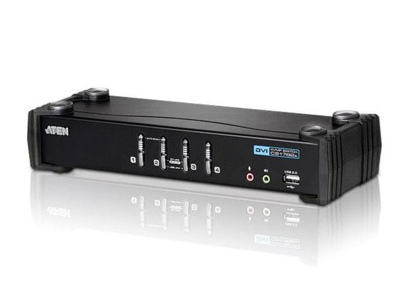 Aten KVM Switch CS1764A KVM-Switch, 4-Port