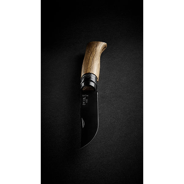 Couteau N°08 Chêne Black tradition Luxe Opinel