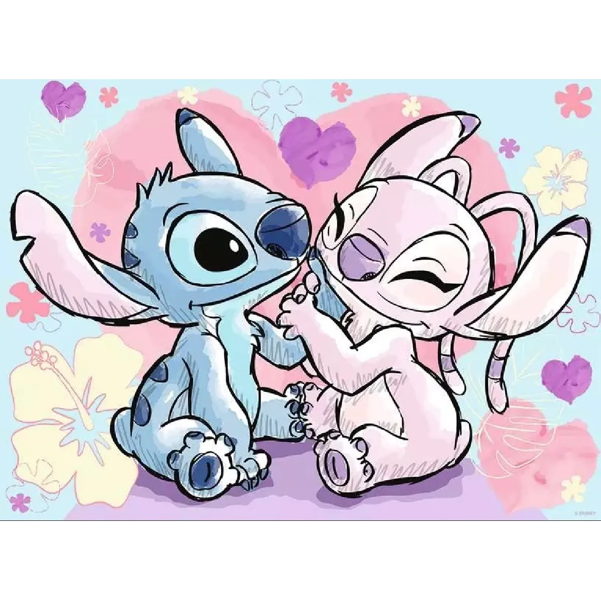 Ravensburger Puzzle Stitch et Angel