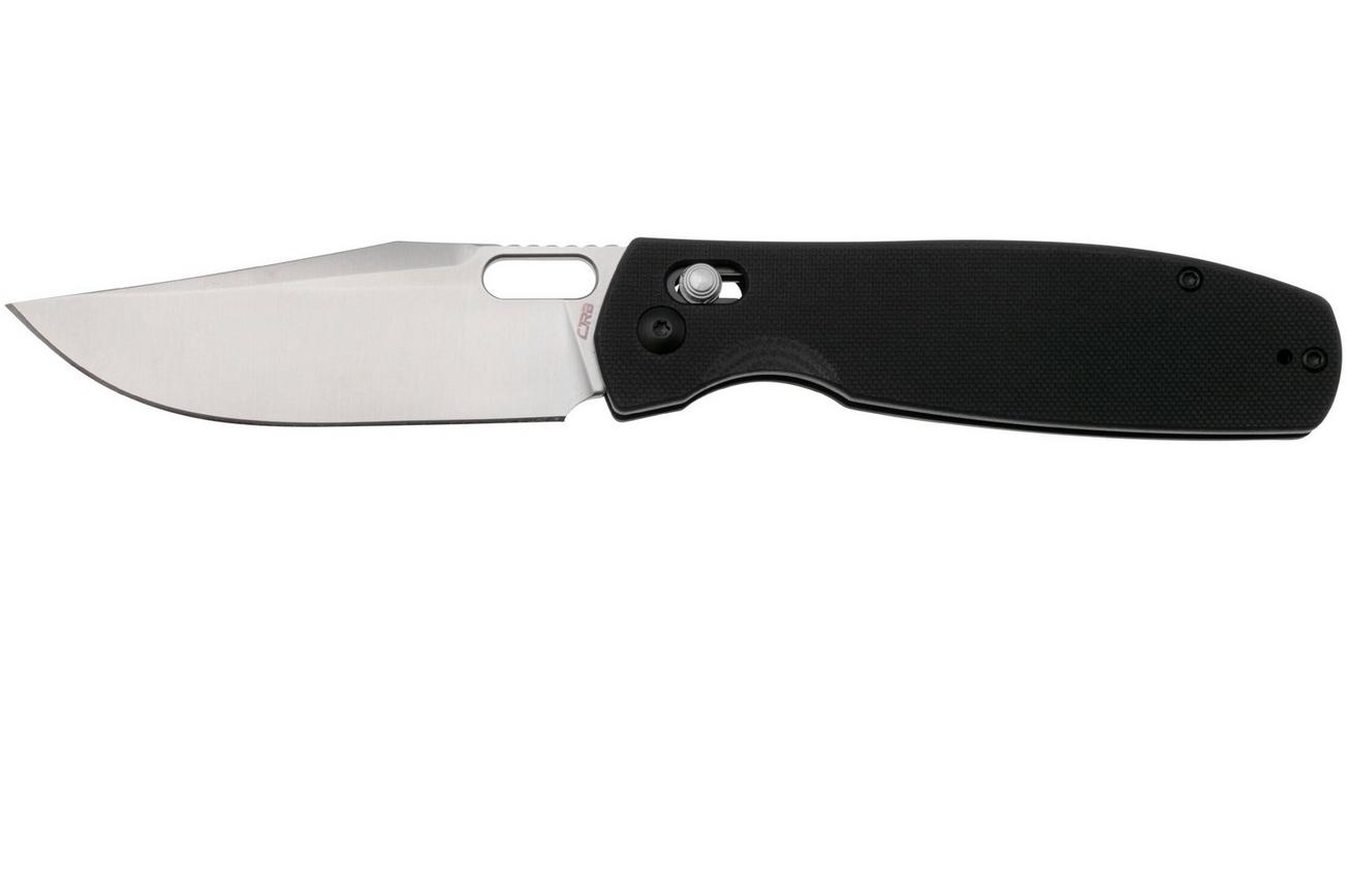 CJRB Prado J1936-BK, Satin AR-RPM9, Black G10, zakmes