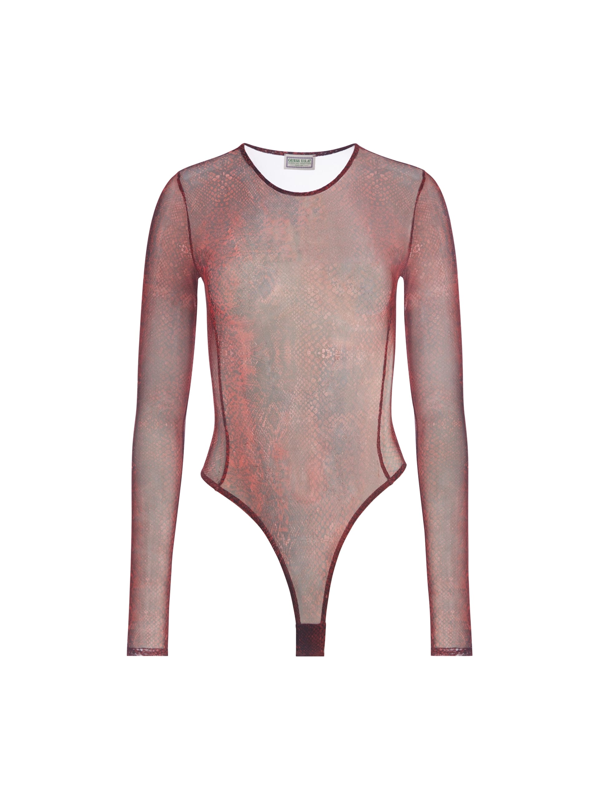 body de malha estampada