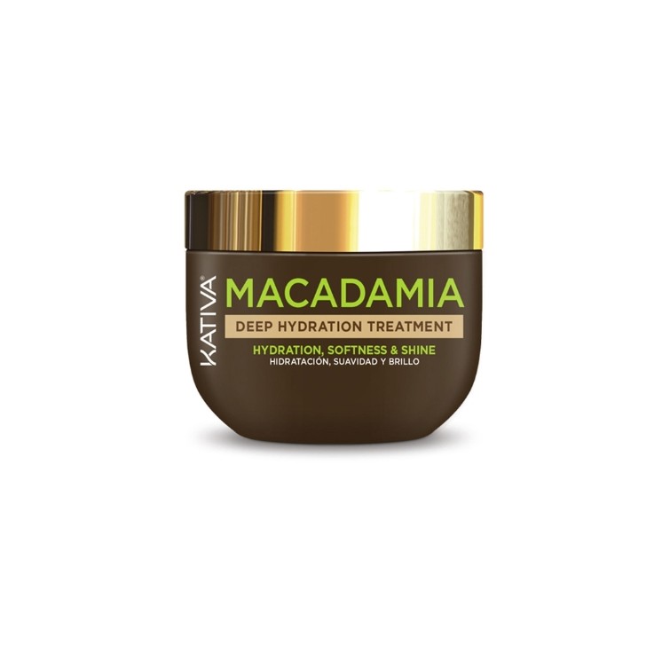 Kativa Macadamia głęboko nawilżająca Maska do włosów 300 ml