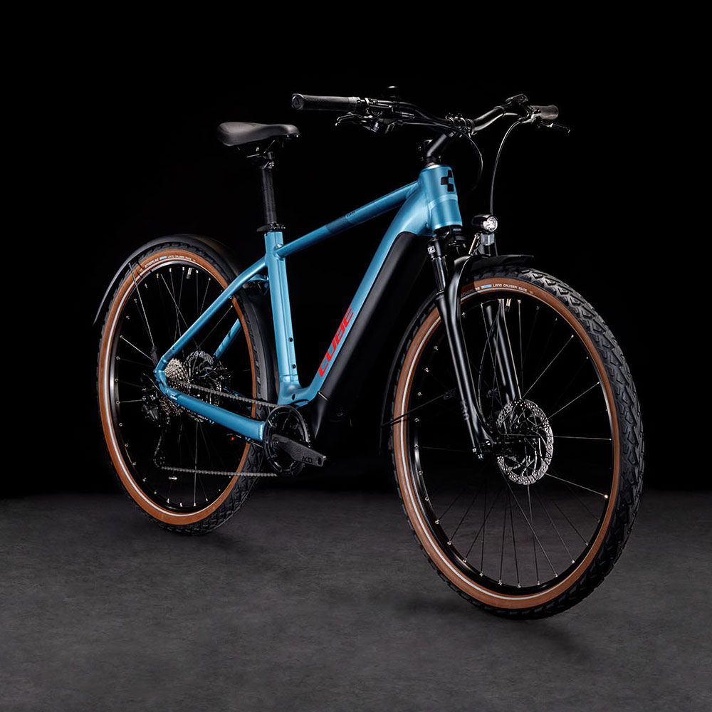 Cube Nuride Hybrid Performance 500 Allroad metalblue´n´red kaufen | Bike-Discount