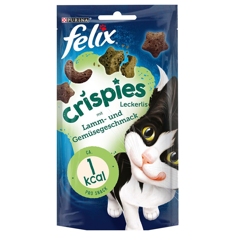 Friandises Felix Crispies, viande & légumes