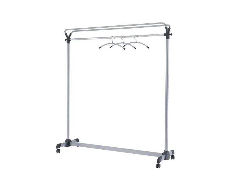 Garderobestativ Alba 170x150x50 mm metalgrå