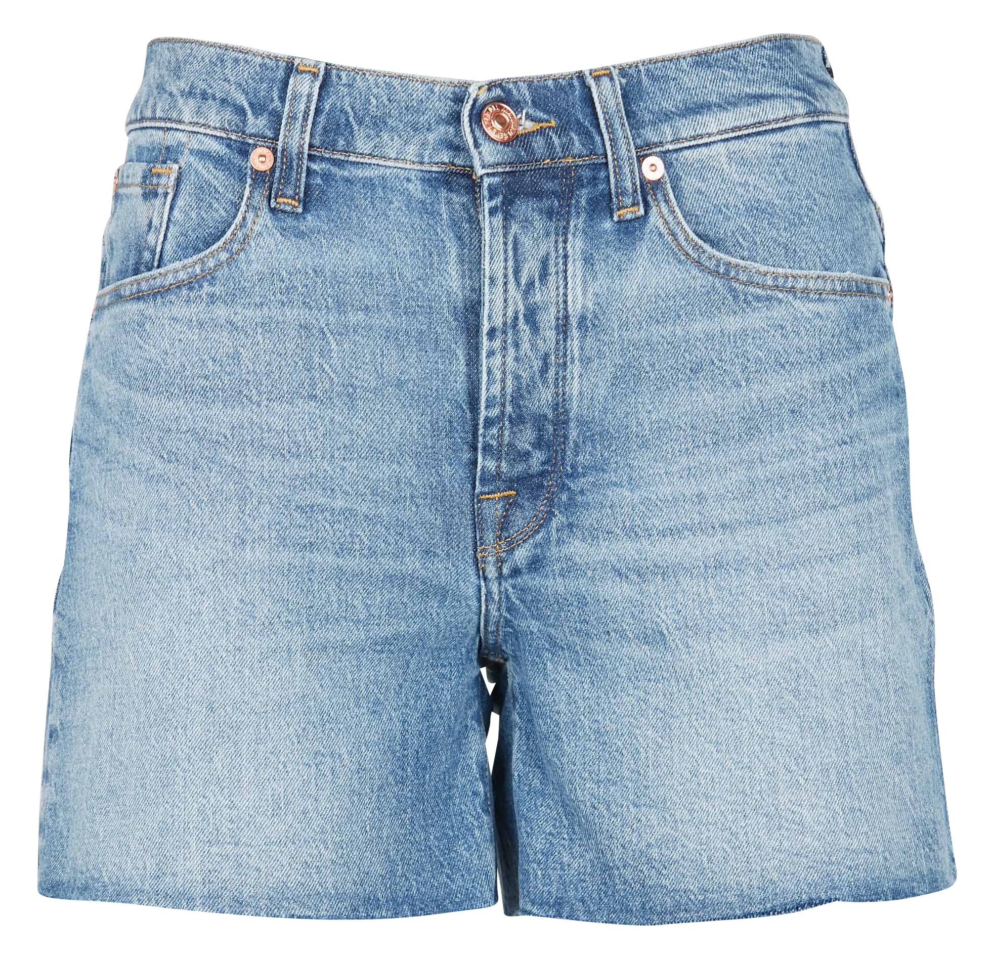 BILLIE - Short en jean taille haute | Bleu