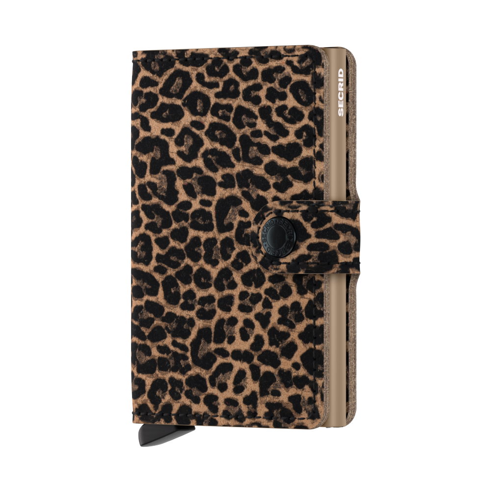 Secrid  Minipung med kortholder - Leo Beige